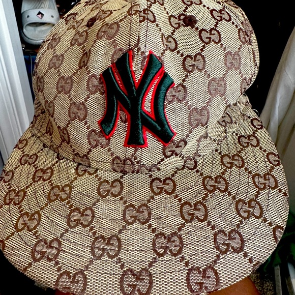 Gucci New York Yankees fitted cap - Picture 1 of 4